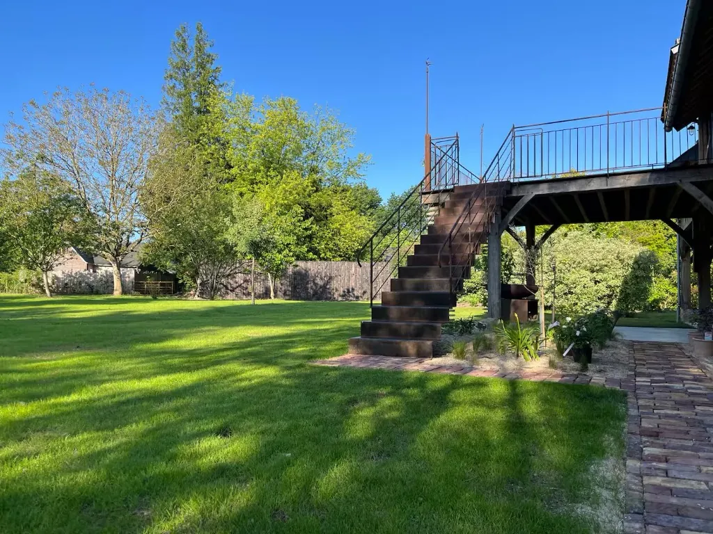 Façade gîte charme briques Normandie