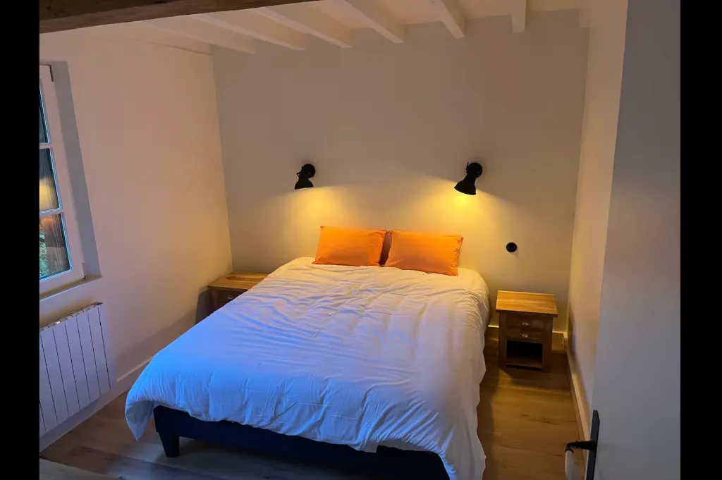 Espace détente lecture gîte Omonville