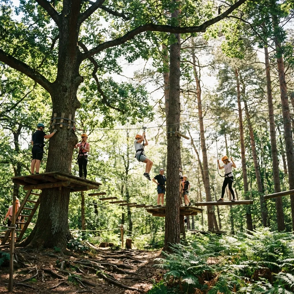 Parc accrobranche Arb'Aventure Normandie